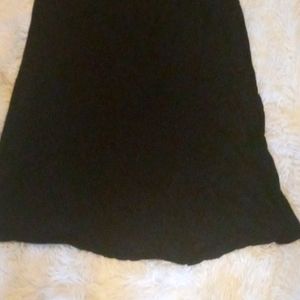NWOT Max Studio Black Flowy Maxi Skirt
